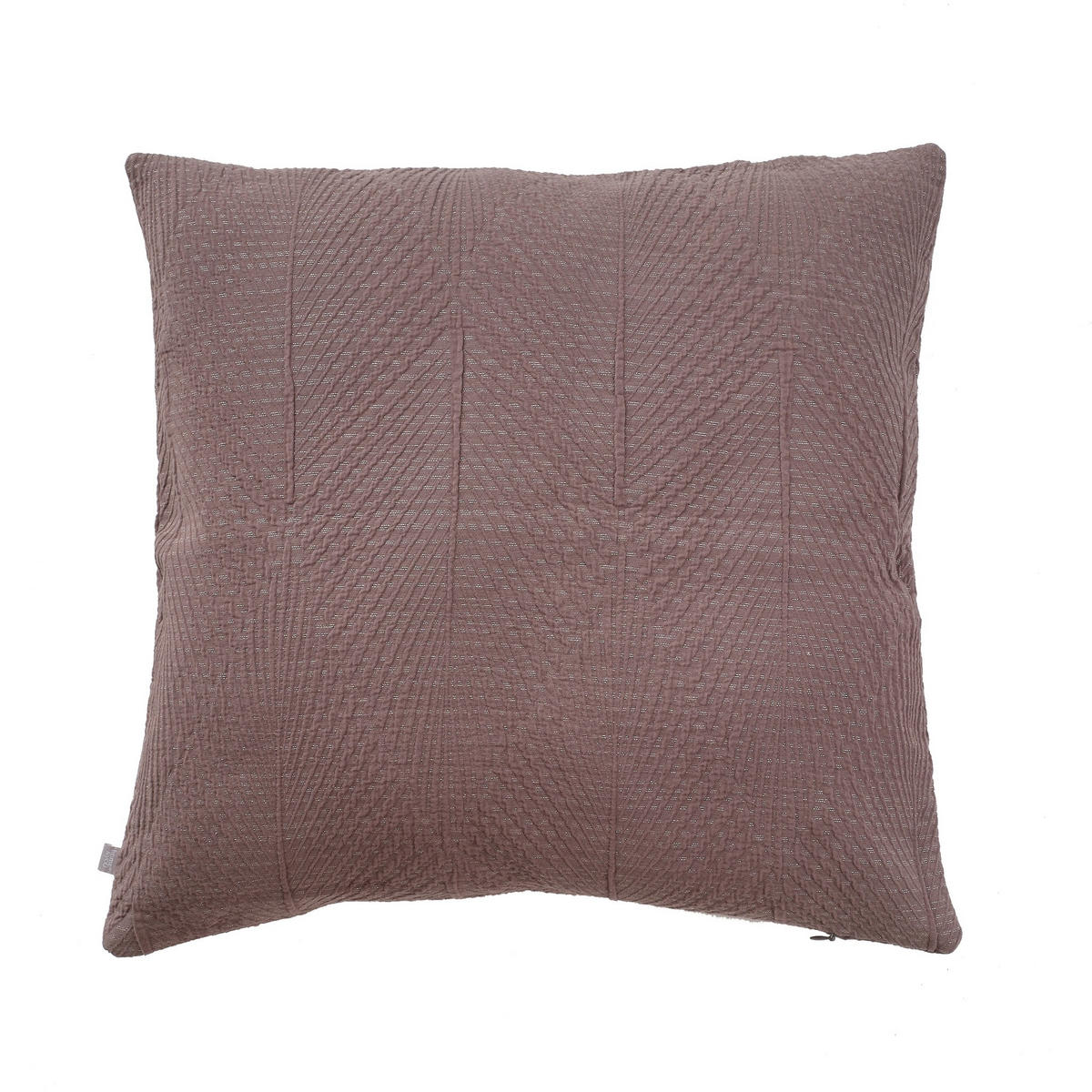 JACQUARD-KISSENBEZUG Mileja - Dunkelgrau, Textil (45/45cm) - home&you