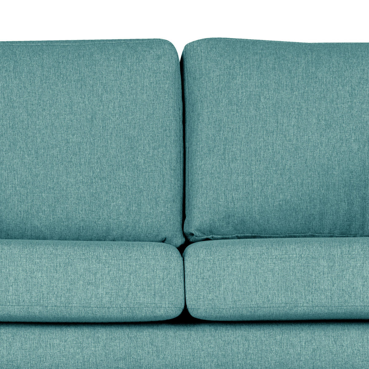 2-SITZER SOFA - Buchefarben/Petrol, Buchenholz/Textil (197/81/88cm) - home24