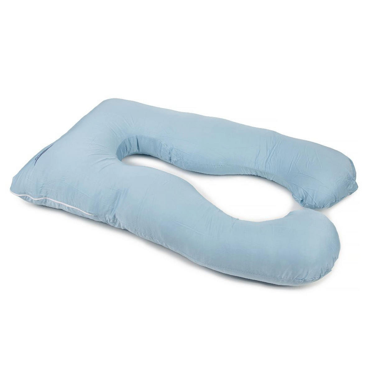 KOMFORTKISSEN-HIMMELBLAU - Hellblau, Textil (100/150cm) - KomfortKissen
