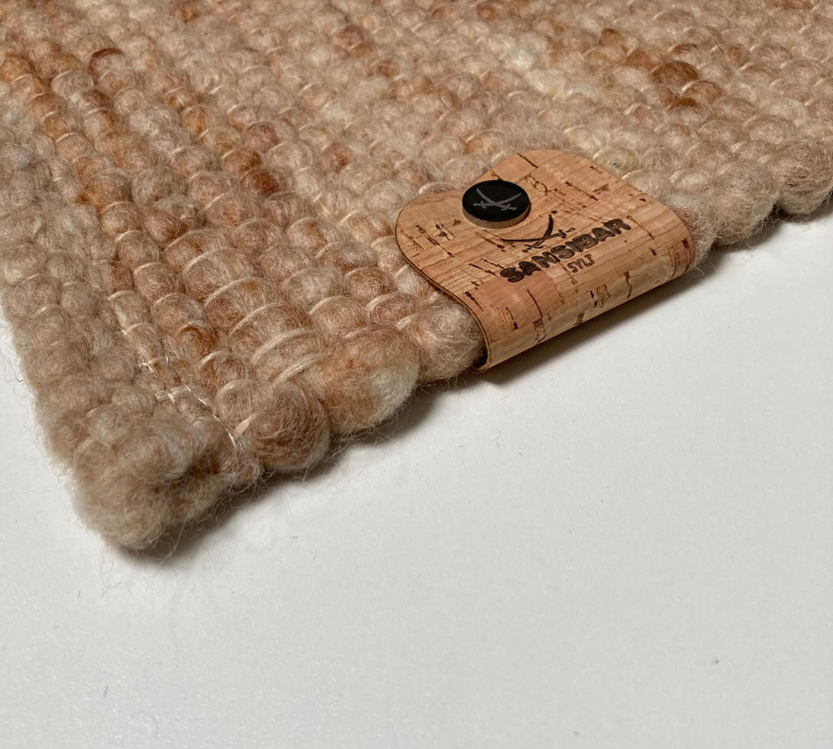 WEBTEPPICH Hörnum 70x140 cm - Beige, Textil (70/140cm) - Sansibar SYLT