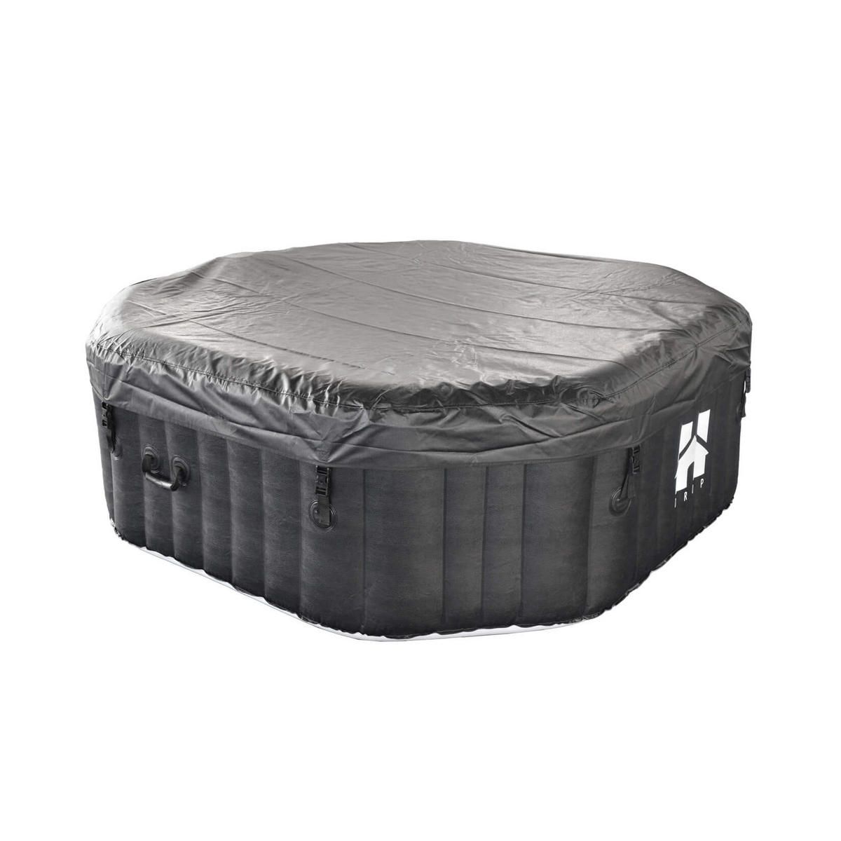WHIRLPOOL DROP - Schwarz, Kunststoff (185/65/185cm) - Home Deluxe