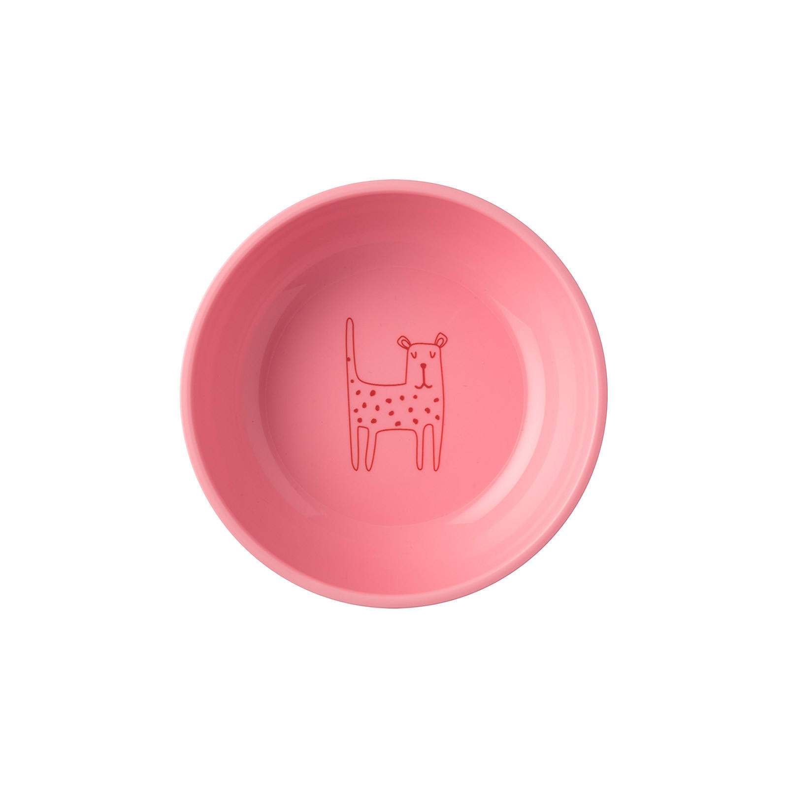KINDERSCHALE Mio deep pink ø 12,7 cm - Pink, Kunststoff (12.7/4.5/12.7cm) - Mepal