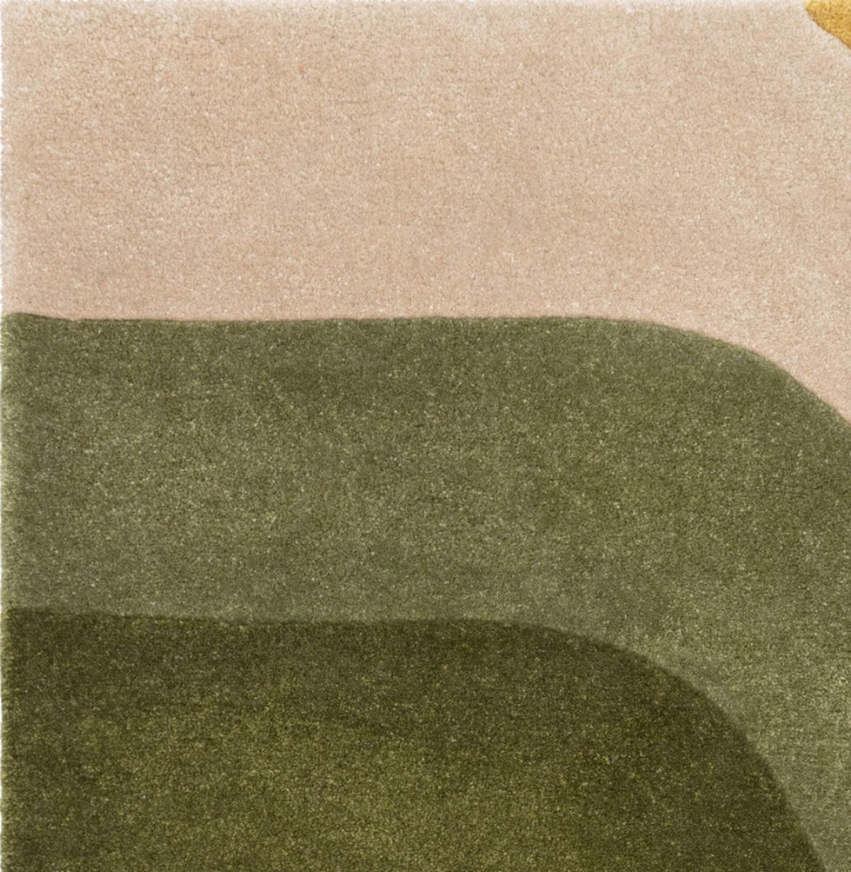 WOHNZIMMERTEPPICH modern grün Retro-Stil 160x230 cm TIPPY - Grün, Textil (160/230cm) - Novatrend