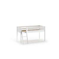 HOCHBETT SCOTT Weiß 135x208x114 cm - Weiß, Holz - FURNLUX