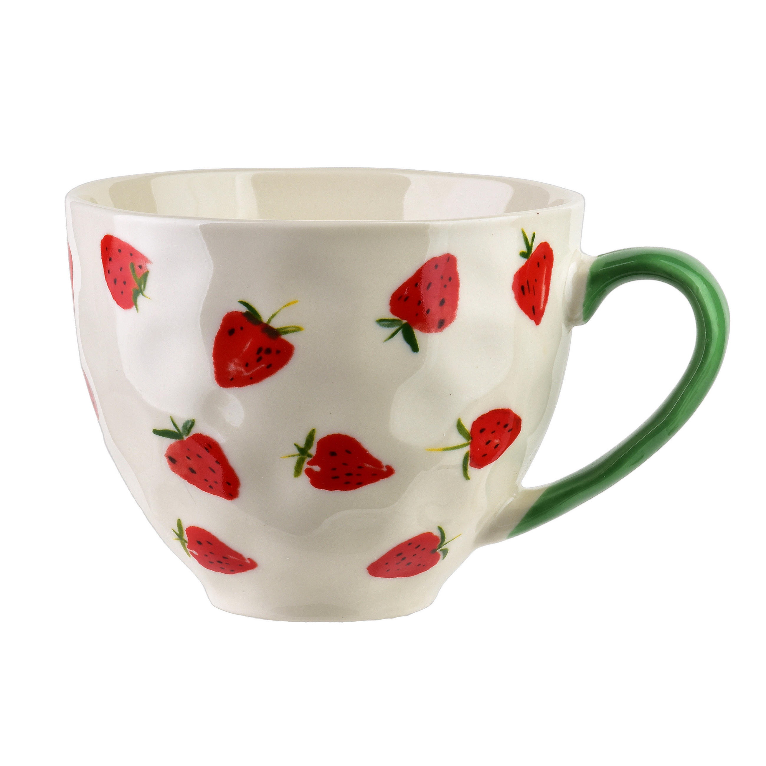 BECHER Trusci Rot 11x15x9 cm Porzellan - Rot, Keramik (0.4L) - Mondex