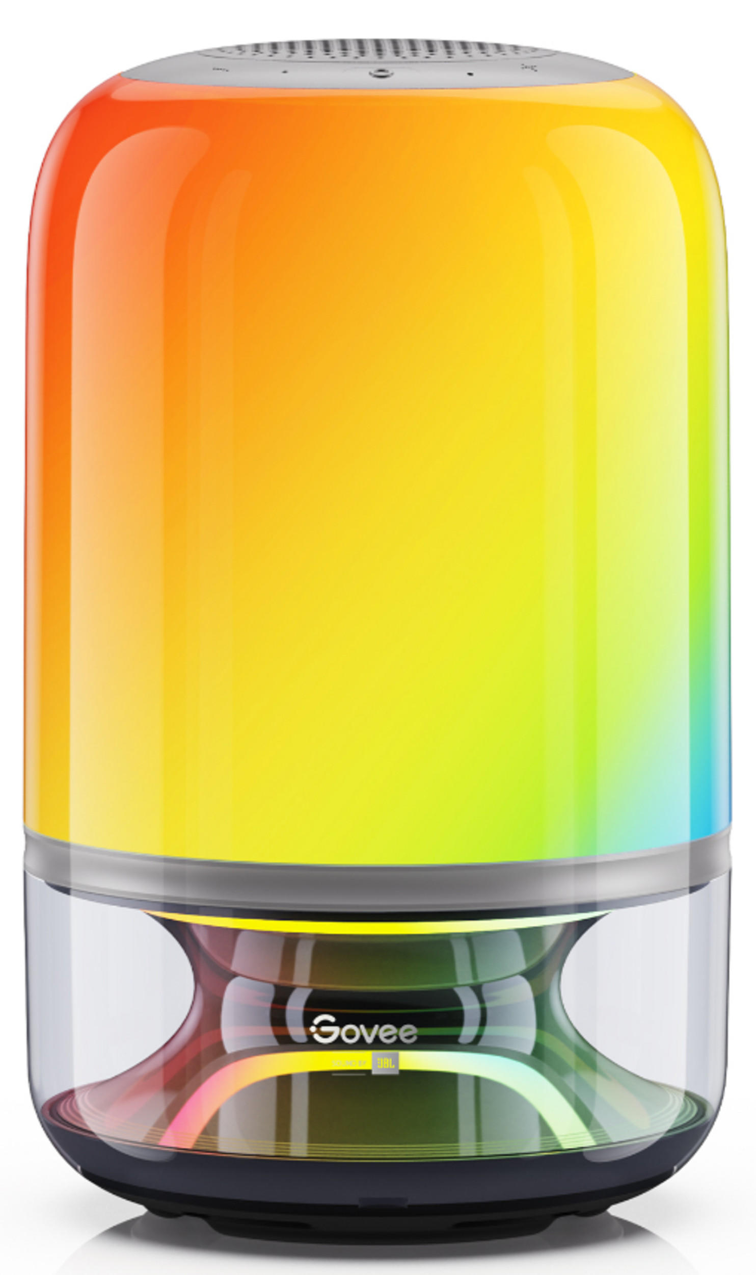 TISCHLEUCHTE Table Lamp 2 Pro, RGBICWW, 600 lm - Multicolor, Kunststoff (18.9/18.9/34cm) - Govee