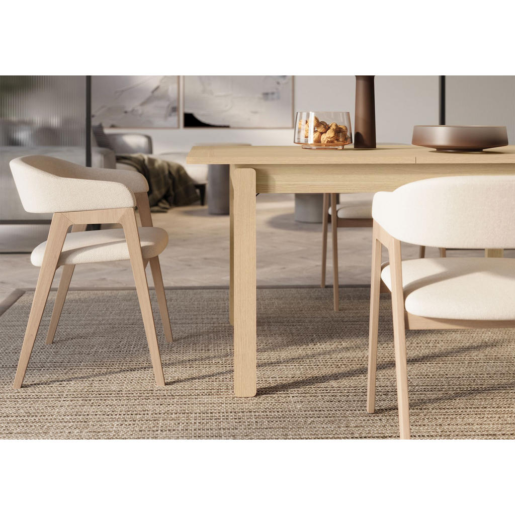 Thumbnail - Selsey Esstisch, Beige, Holzwerkstoff, 6-Sitzer, Rechteckig,Rechteckig, 104x77x60 cm, Esszimmer, Tische, Esstische