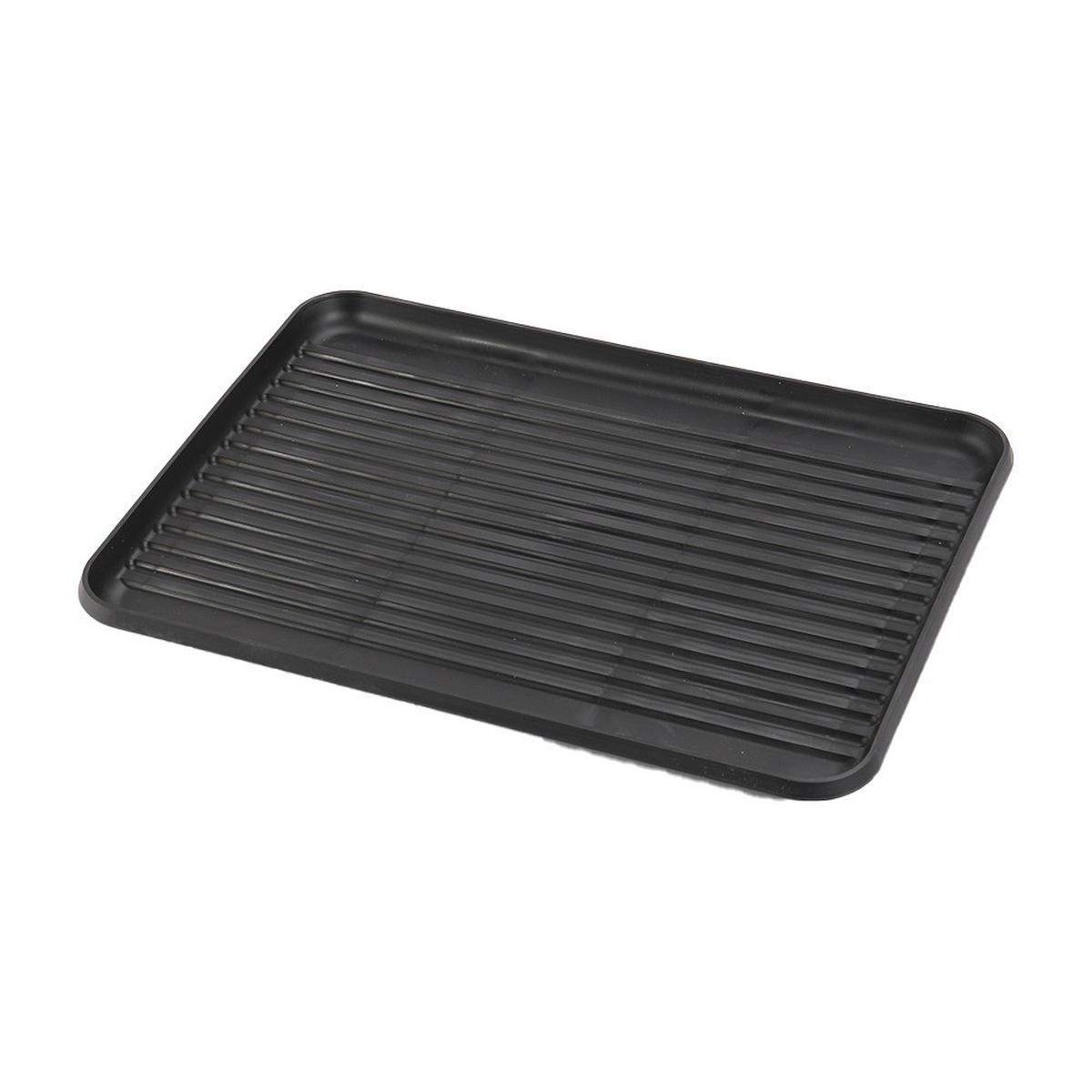 GESCHIRRABTROPFKORB Abtropfschale Holzgriff Metall Schwarz - Schwarz, Holz/Metall (43/14/30.5cm) - Livingandhome