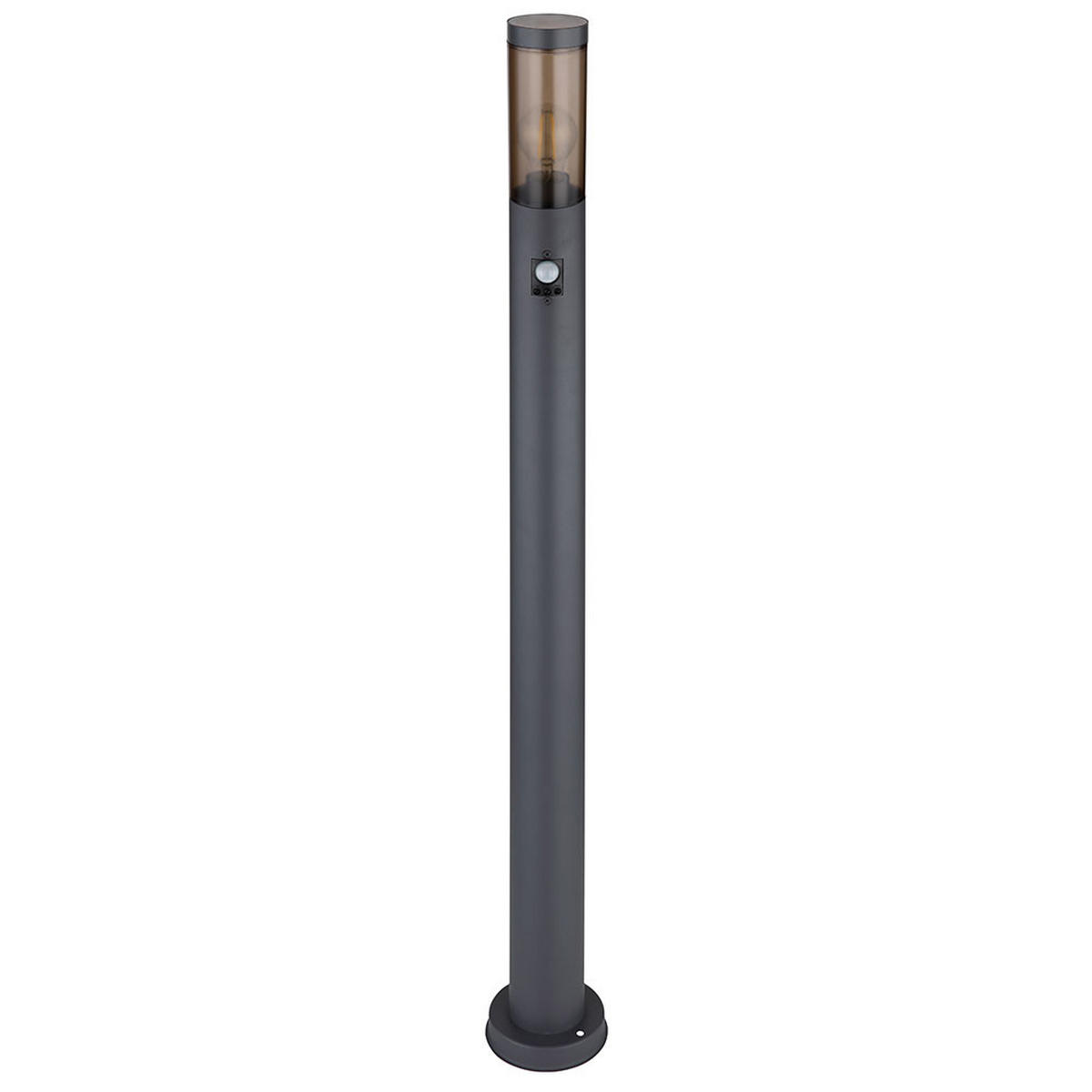 LED STEHLEUCHTE BOSTON Anthrazit Edelstahl - Anthrazit, Metall (12.7/12.7/110cm) - Globo Lighting