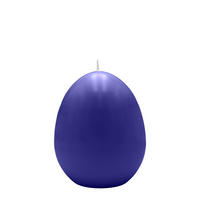 EIKERZEN Royalblau 90 x Ø 60 mm, 6 Stück - Blau, Paraffin (6/9/9cm) - Kopschitz Kerzen