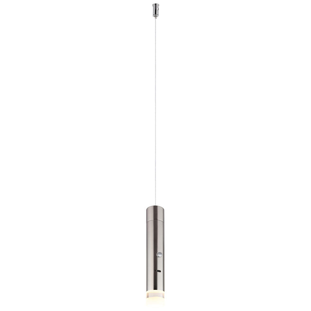 Globo Lighting Led-Pendelleuchte Silber 3.8x120x3.8 cm