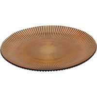 DESSERTTELLER Amber Ø 21 cm - Orange, Glas (21cm) - Home Styling Collection
