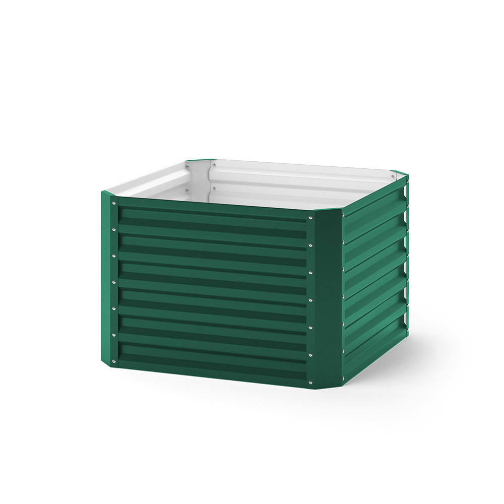 HOCHBEET Grün 90 x 90 cm - Grün, Metall (90/60/90cm) - OK-Living