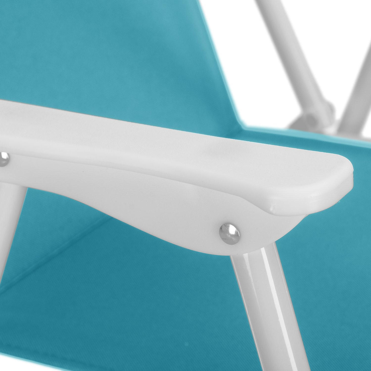 Thumbnail - Outtec Campingsessel, Hellblau, Textil, Metall, 1-Sitzer, 46x73x48 cm, Gartenmöbel, Gartenstühle, Gartenstühle