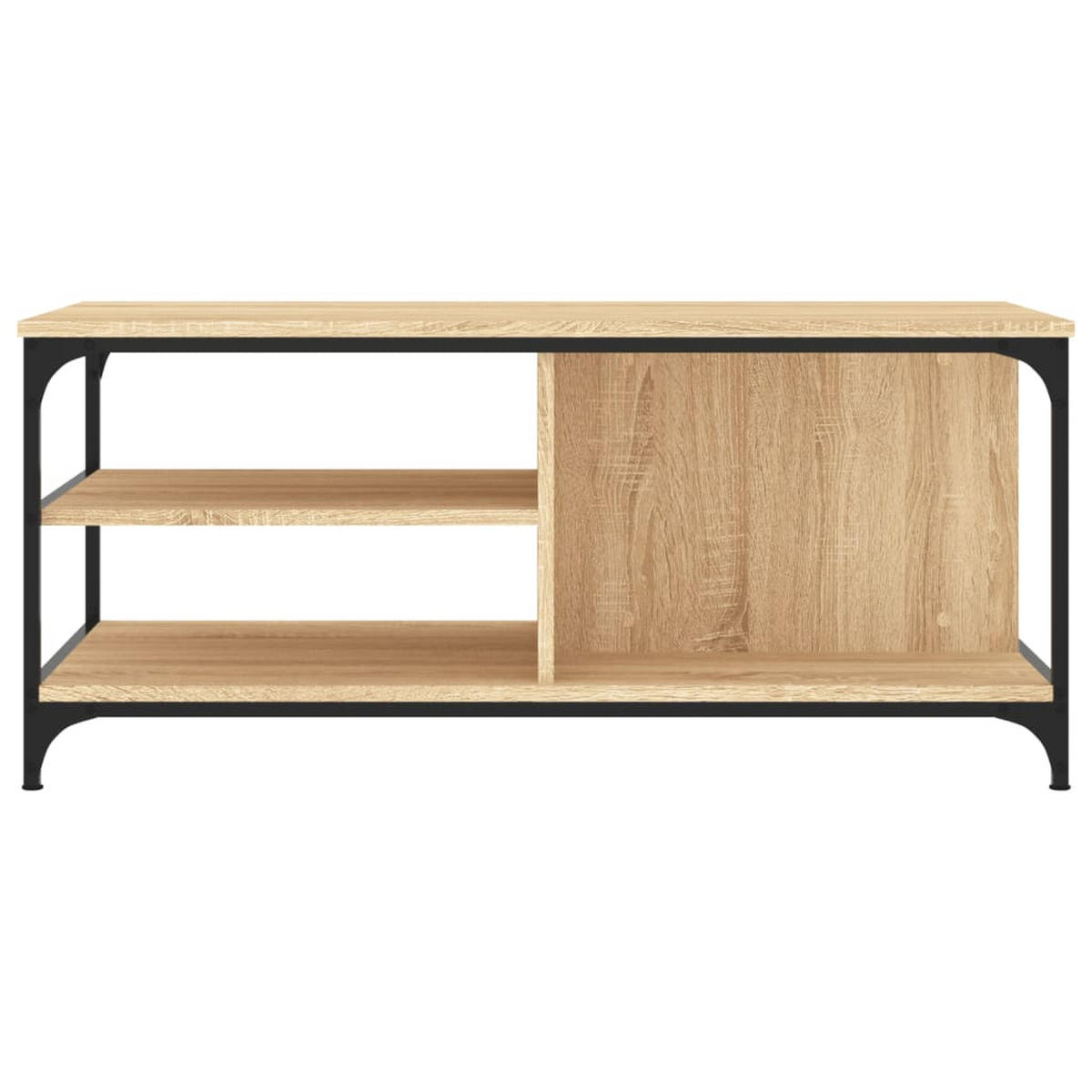 COUCHTISCH Sonoma-Eiche 100x50x45 cm Holzwerkstoff - Braun, Holzwerkstoff (50/100/45cm) - furnicato