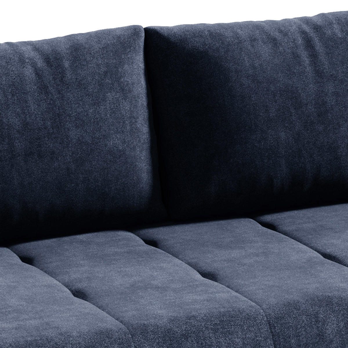 SCHLAFSOFA Jonas 3 Sitzplätze Marineblau - Dunkelblau, Holzwerkstoff (240/85/110cm) - Petits-meubles