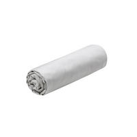 SPANNBETTLAKEN Baumwolle Elysse - Grau, Naturmaterialien (200/160cm)