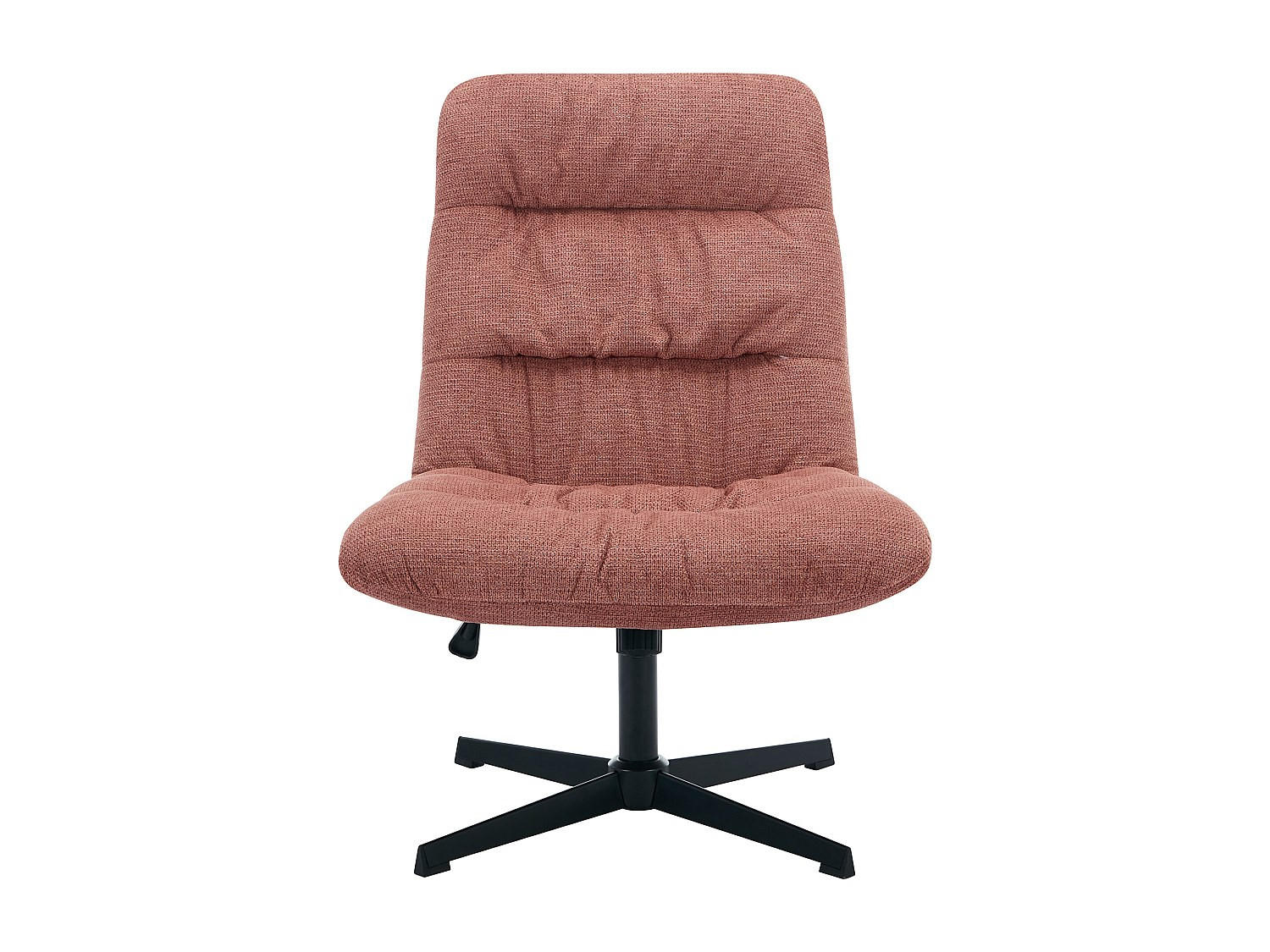 SESSEL mit gerader Rückenlehne - 1 Person - Stoff - Terracotta - - Terracotta, Textil (68/104/77cm) - Vente-Unique