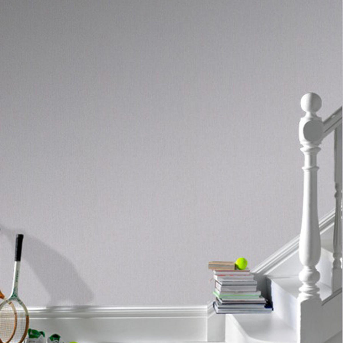 VLIESTAPETE Calico Uni 1005x52cm - Grau, Papier/Kunststoff (52/1000cm) - Superfresco Easy
