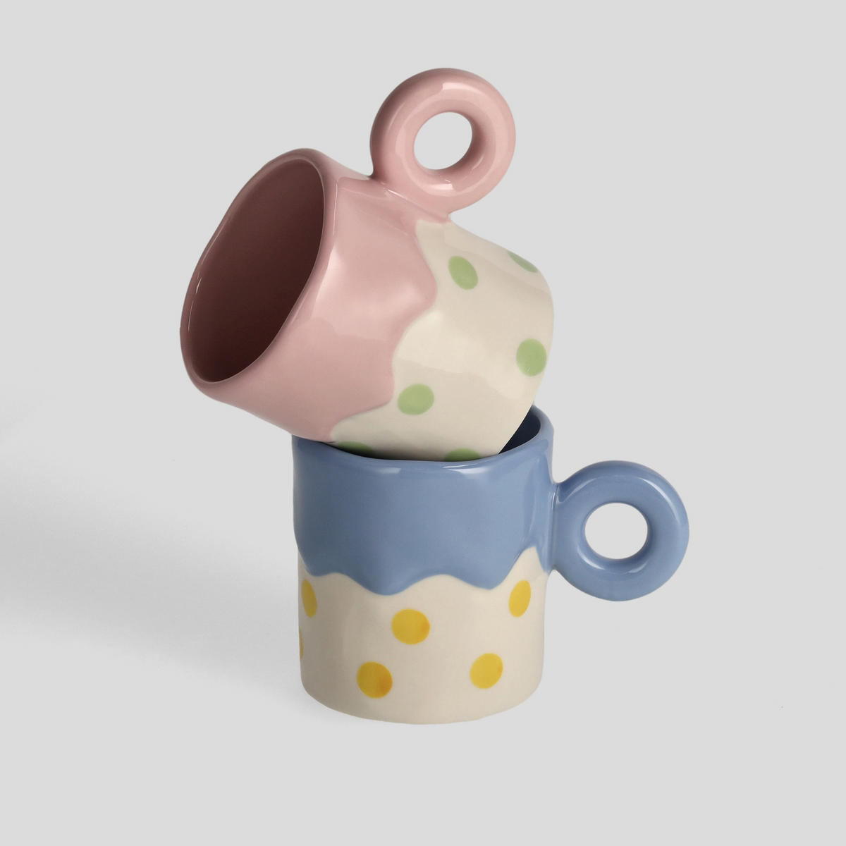 BECHER Tossy - Blau, Stein (0.25L) - home&you