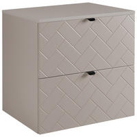 WASCHBECKUNTERSCHRANK TREND + Platte Kaschmir matt 60/46/60 cm - Kaschmir, Holzwerkstoff (60/60/46cm) - Rodan