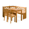 ECKBANKGRUPPE Küchenbank CULIO, Sitzgruppe - Erlefarben, Holz (157/117/87cm) - KONSIMO®