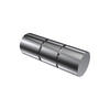 ENDSTÜCKE FÜR GARDINENSTANGEN 20 mm Ø, Elanto Chrom, Packung 2 Stück - Chromfarben, Metall (6.4/2.4/2.4cm) - INTERDECO