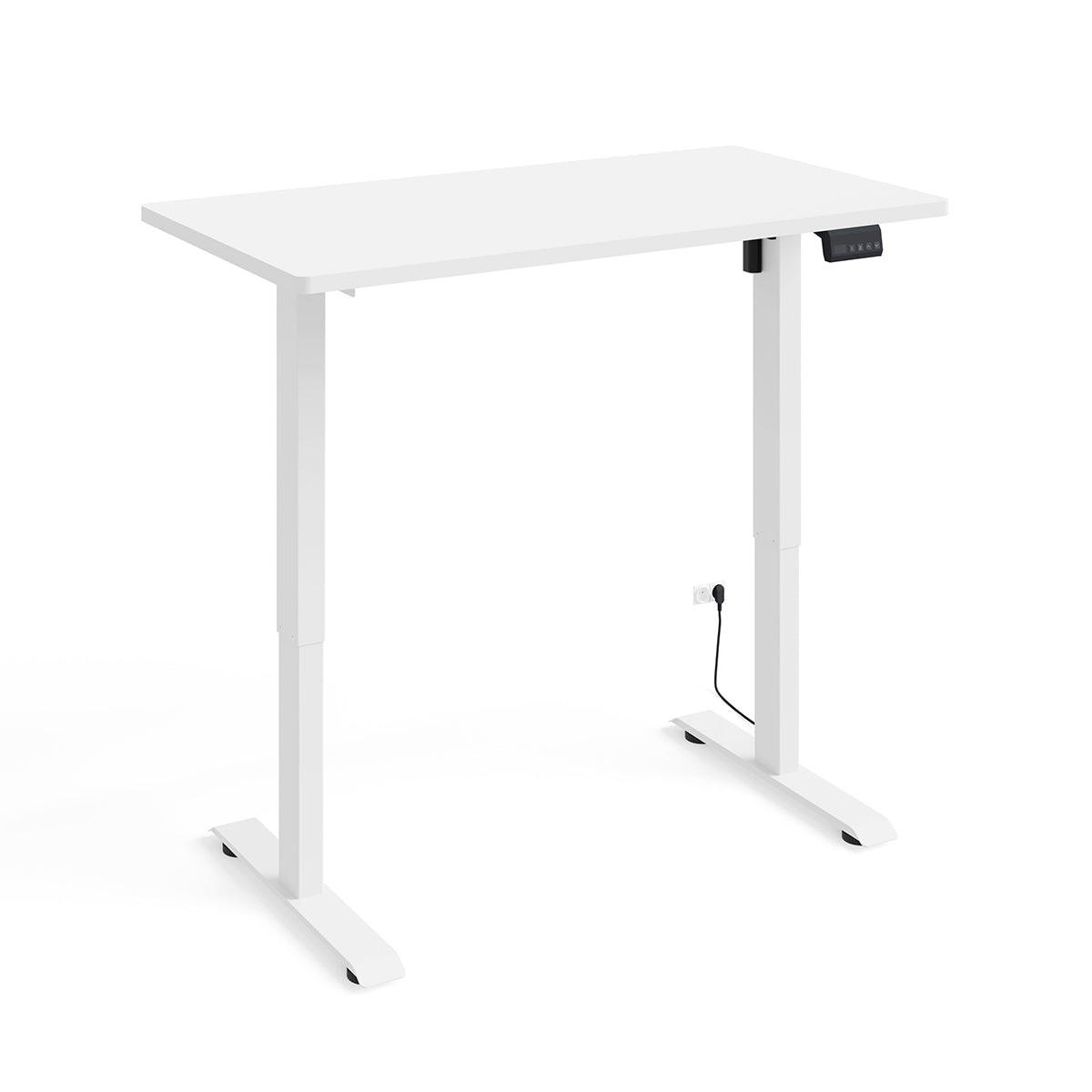 PSACÍ STŮL Ergo Matná bílá - bílá, kompozitní dřevo (120/65/73cm) - Petits-meubles