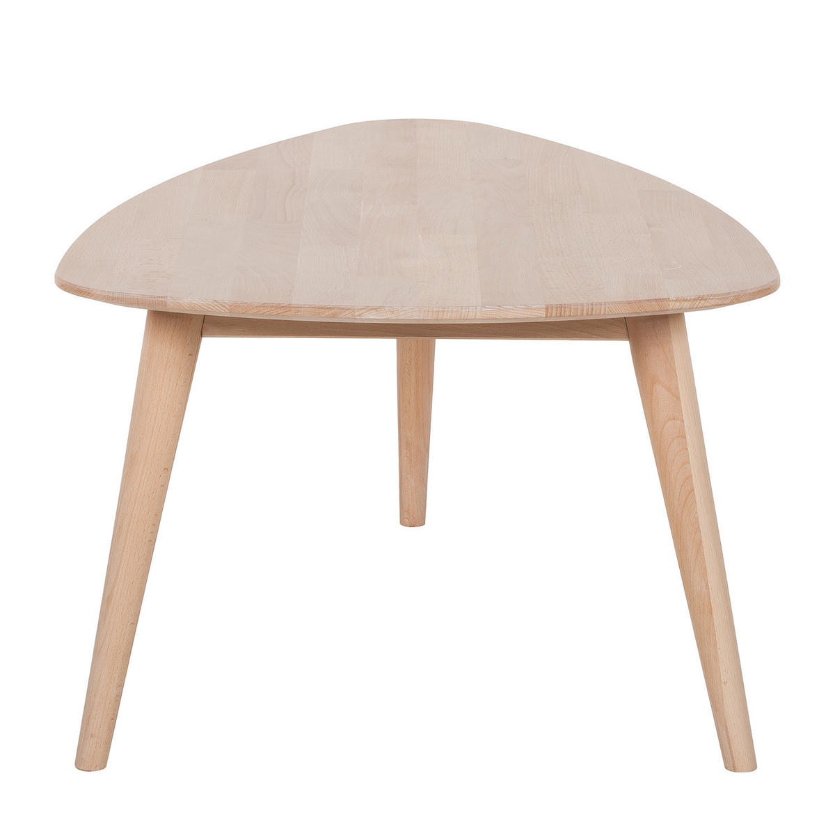 COUCHTISCH - Massivholz - Buchefarben, Holz (60/90/43cm) - home24