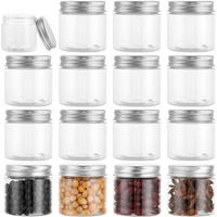 VORRATSDOSEN-SET 16-teilig 60ml transparent - Transparent, Kunststoff (5/5/5cm)
