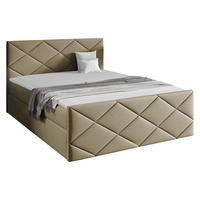 BOXBETT Herkules - Kaschmir, Holz (180/200cm) - MIRJAN24