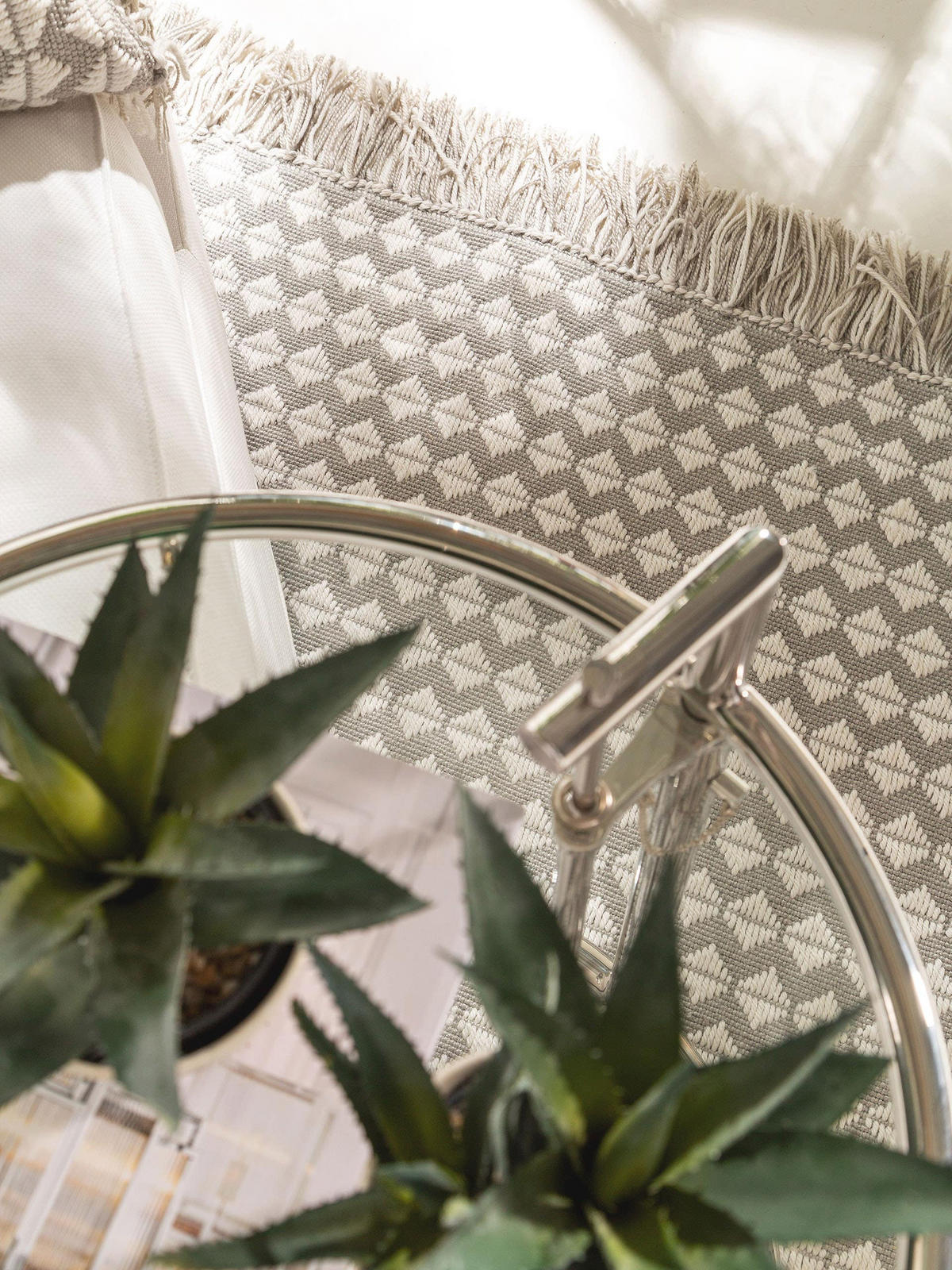 TEPPICH aus recyceltem Material Morty Grau 200x300 cm - Grau, Textil (200/300cm) - benuta Pure