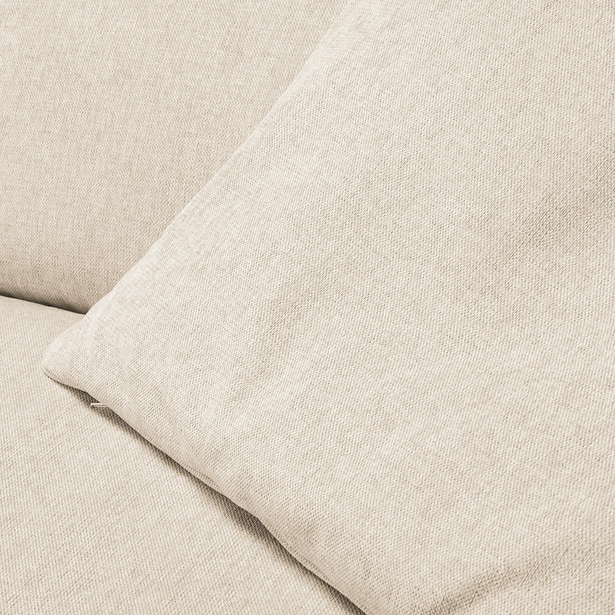 XL-LOUNGEKISSEN - 2er-Set - Beige, Textil (75/17cm) - home24