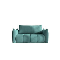 SOFA 2er-sitzer Ontario Mit Liegefunktion - Türkis, Holzwerkstoff/Textil (162/86/101cm) - Fun Möbel