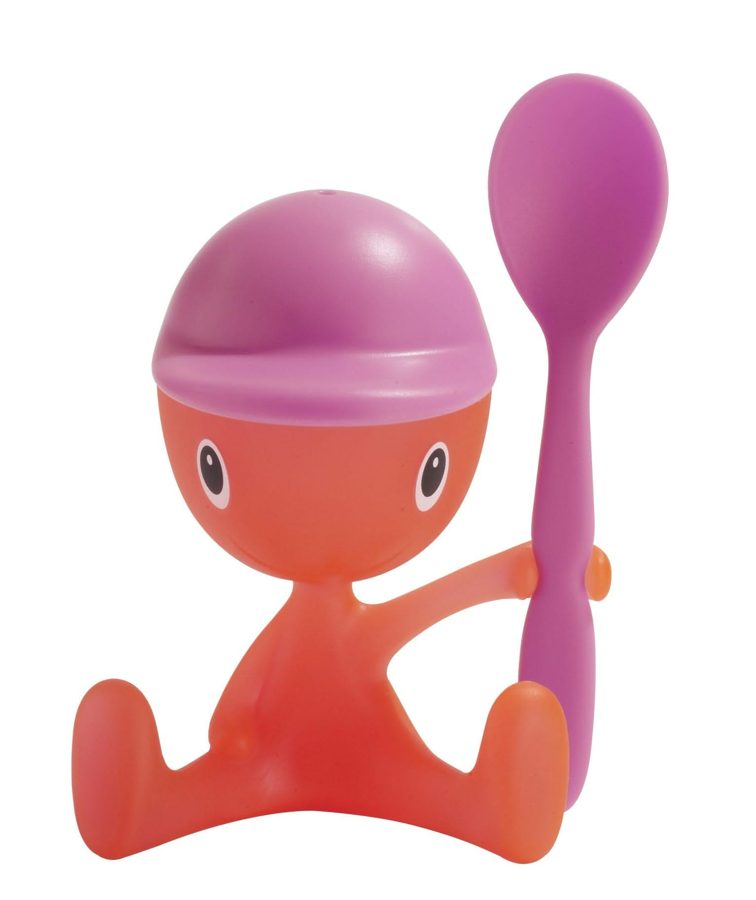 EIERBECHER Cico - ASG23 P - Rosa - von Stefano Giovannoni - Pink, Kunststoff (8/12/9cm) - Alessi