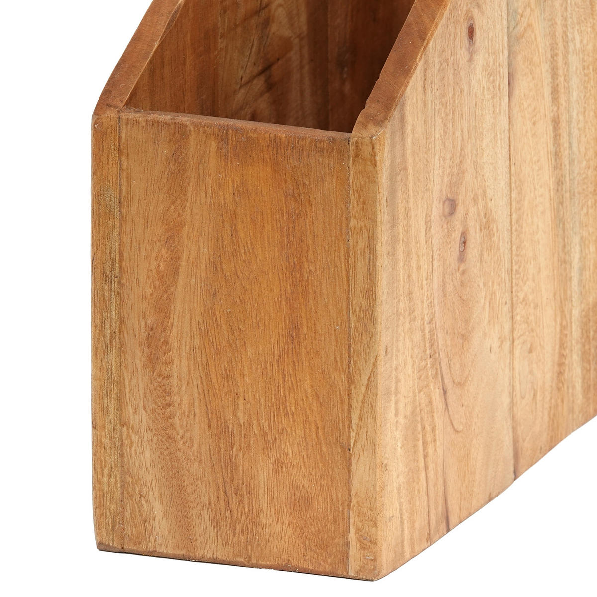 STEHSAMMLER Nero Mahagoni Massivholz naturfarben - Naturfarben, Holz (29/11/30cm) - DESIGN DELIGHTS