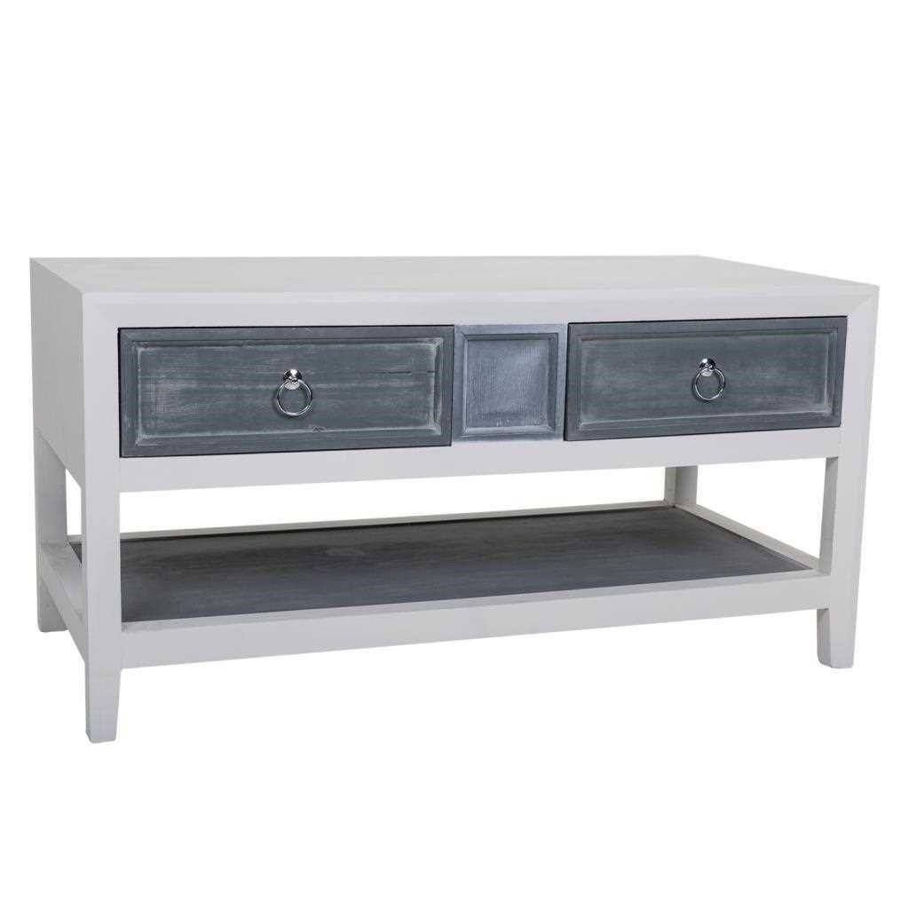 Wanderlust Couchtisch Mehrfarbig 104x53x51 cm