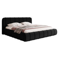 POLSTERBETT Slim XI - Schwarz, Holz/Holzwerkstoff (160/200cm) - MIRJAN24