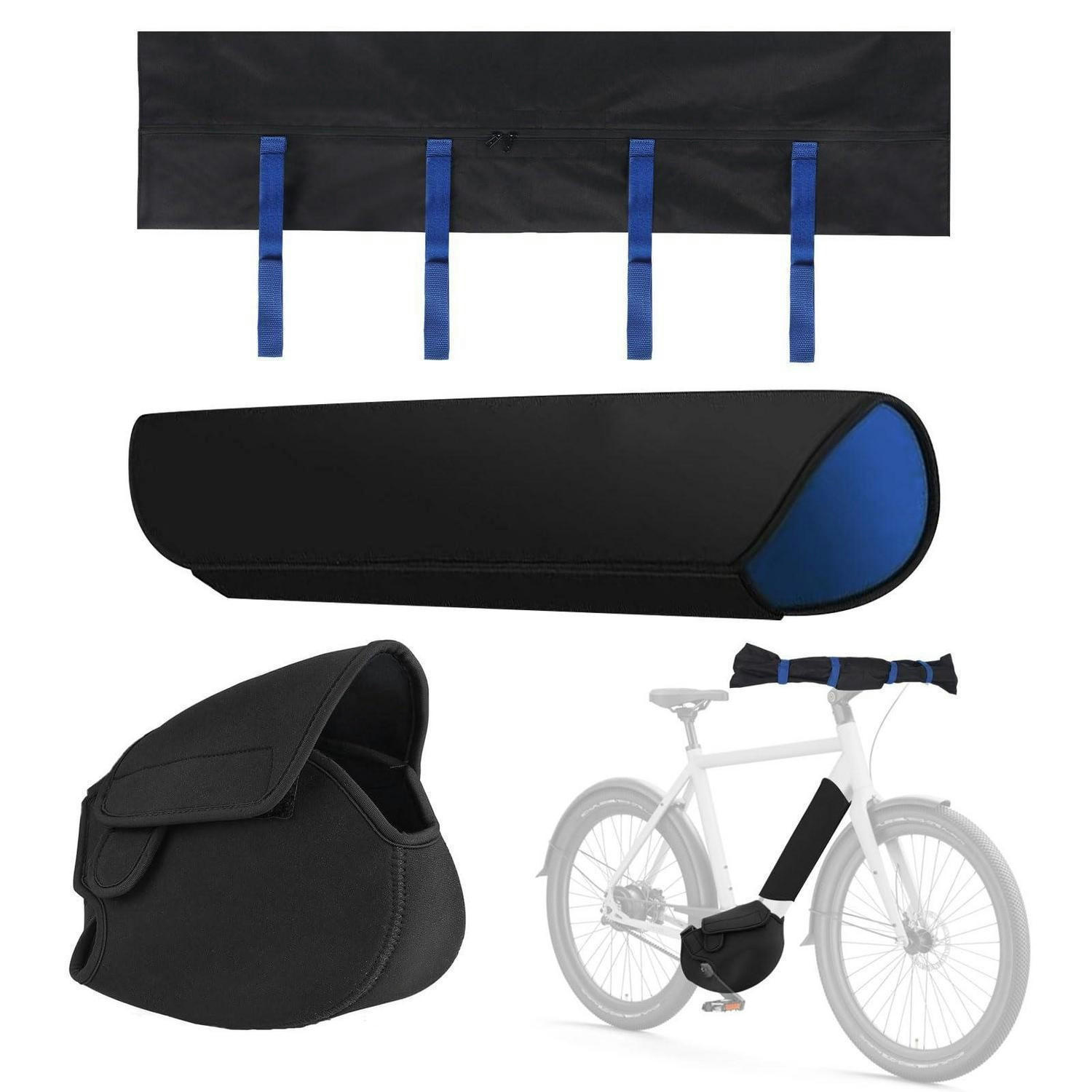 E-BIKE Transportschutz Set 3-teilig - Schwarz, Textil (29/6/33cm)