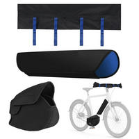 E-BIKE Transportschutz Set 3-teilig - Schwarz, Textil (29/6/33cm)