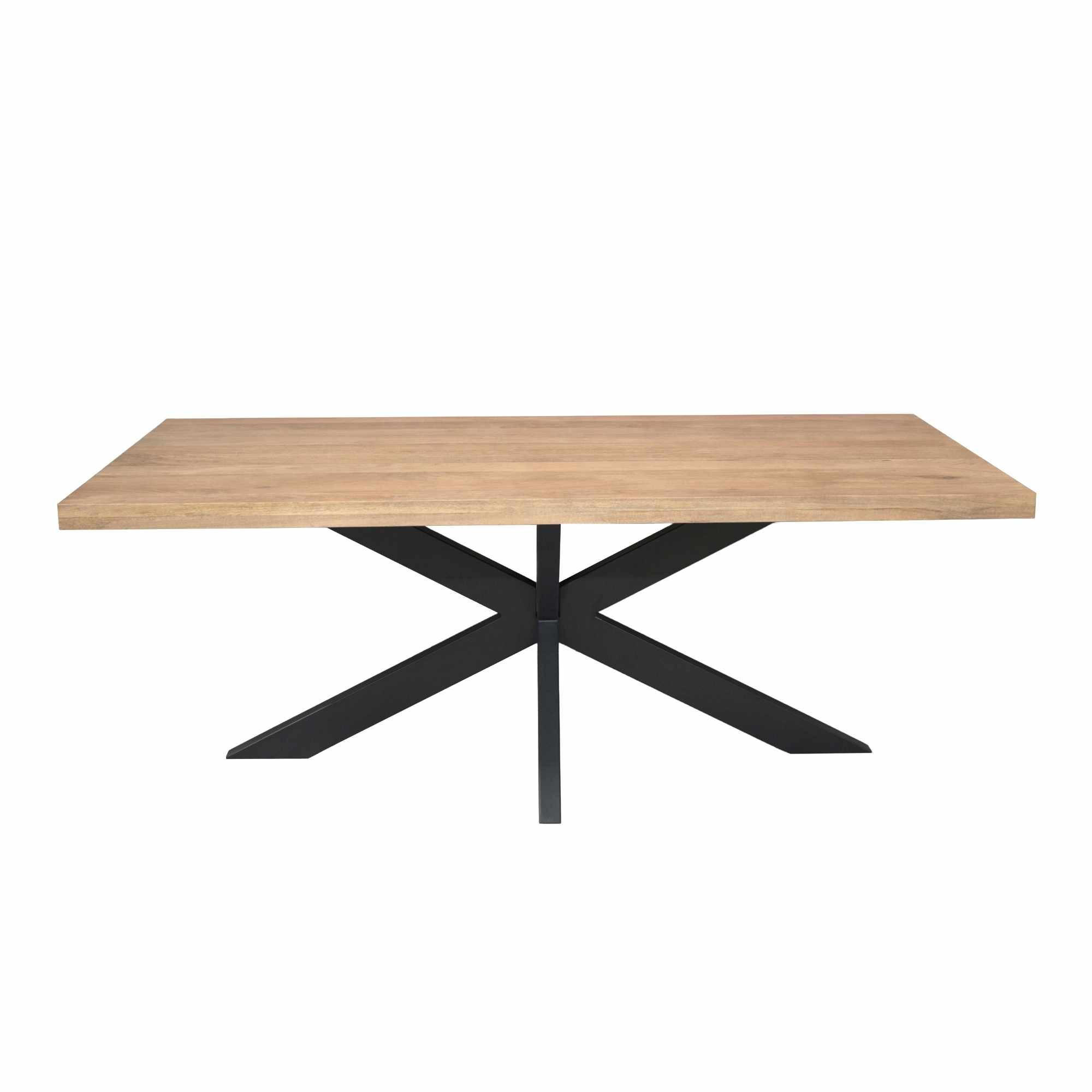 Starfurn Esstisch Braun 200x76x100 cm
