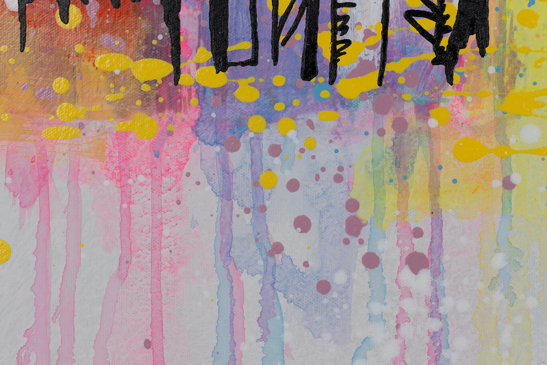 ACRYLBILD HANDGEMALT 120/60 cm - Multicolor/Grau, Holz/Textil (1.7/60cm) - KUNSTLOFT