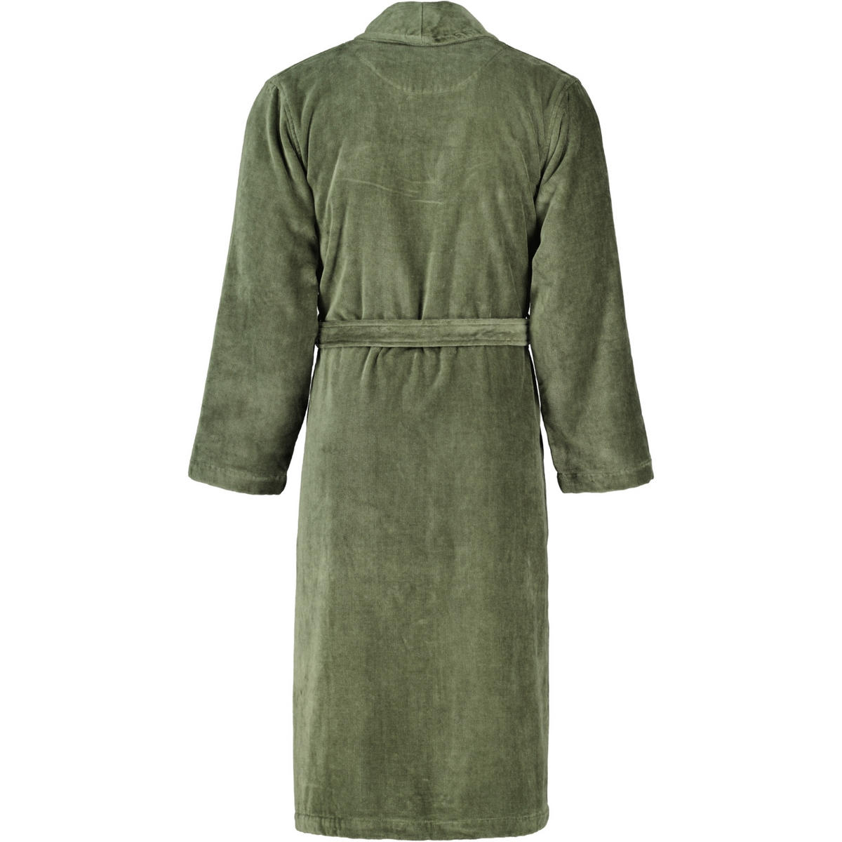 BADEMÄNTEL UNISEX SCHALKRAGEN FEELING-L MUD GREEN - 5830 - Grün, Textil (Lnull) - Vossen