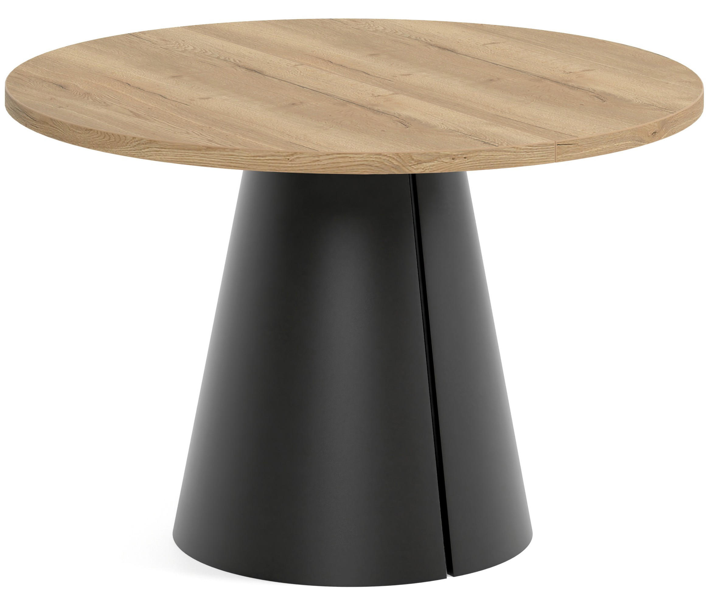 TISCH Schwarz ALMA Ausziehbar 120/196 cm - Schwarz, Holzwerkstoff (2/120/76cm) - Sepro Meble