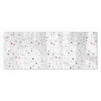 GLASPLATTE für Kamin 125x50 cm - Weiß, Glas (125/50/0.4cm) - TULUP