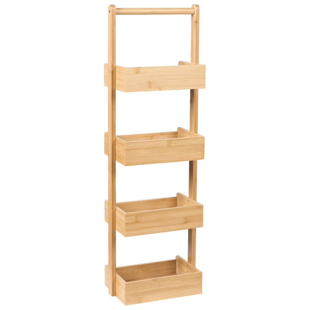 REGAL Heller Holzfarbton Vaupes - Hellbraun, Holz (28/87/18cm) - Beliani
