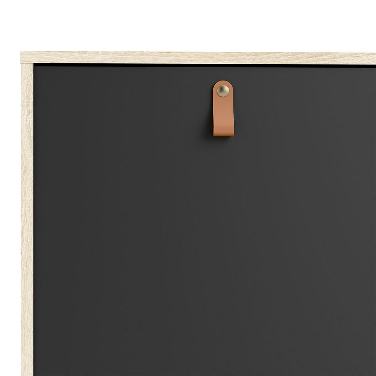 SIDEBOARD Sady Schwarz 147/40/87 cm - Schwarz, Holzwerkstoff (147/87/40cm) - ebuy24