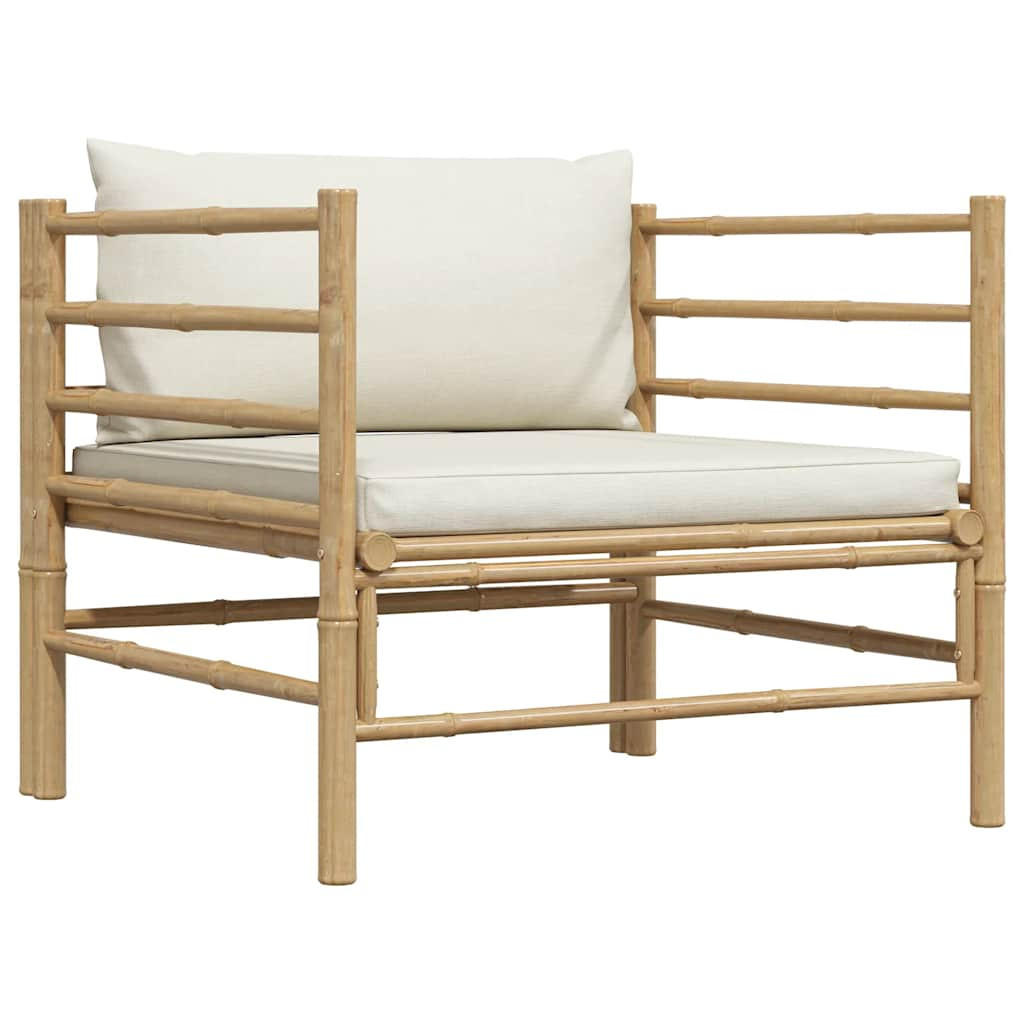 vidaXL Gartensofa Creme 74x60x70 cm