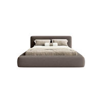 POLSTERBETT Fummo 140x200 cm, Braun - Braun, Textil (140/200cm) - Fedve