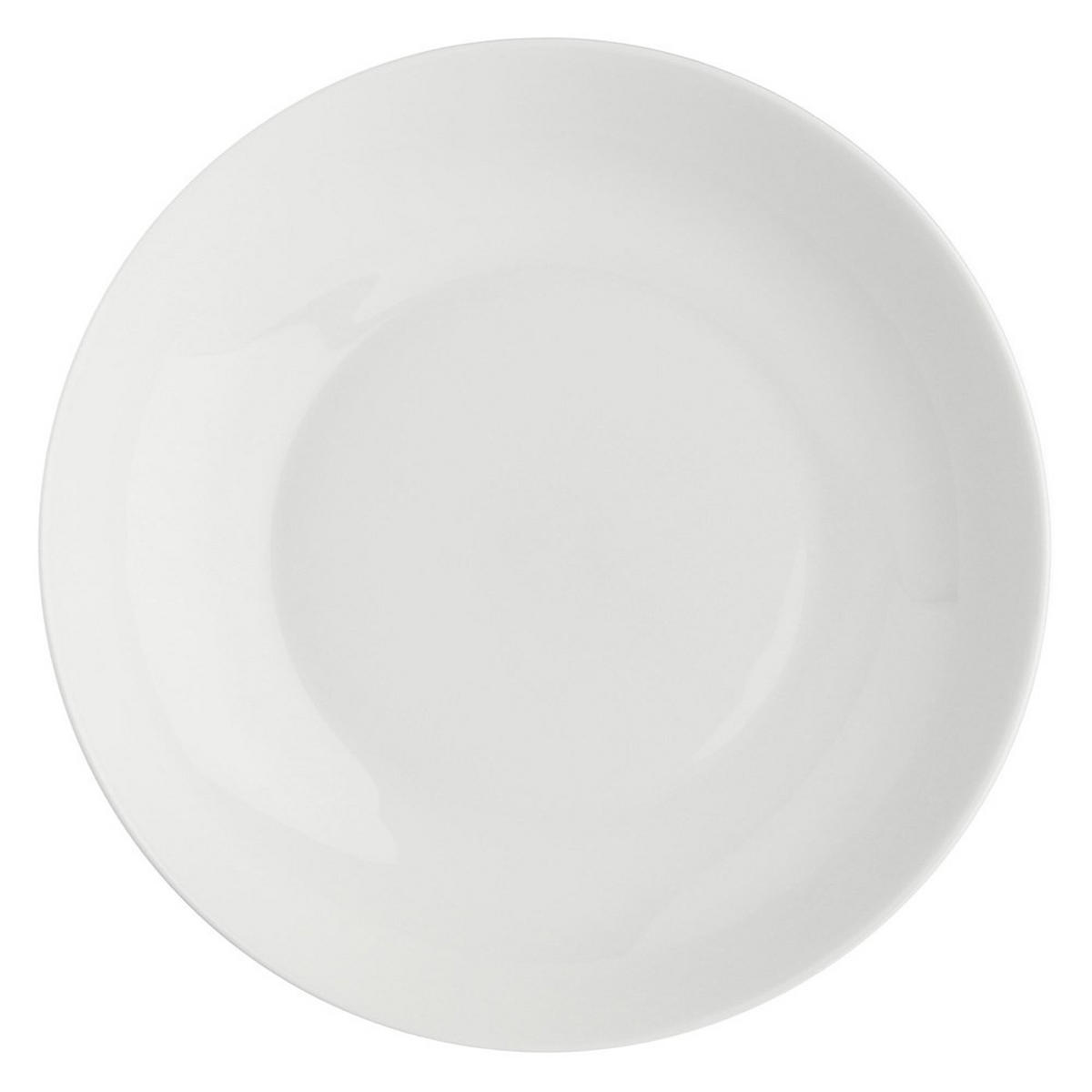 TELLER Weiß 20/20/2 cm P00420002CZ - Weiß, Keramik (20cm) - La Porcellana Bianca 